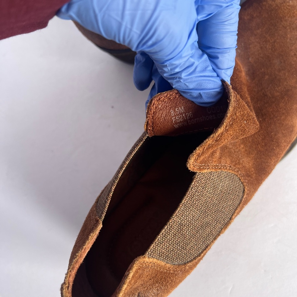 Born Women's Dallia Boot in Rust - heel‎ - Picture 14 of 16